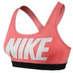 Nike Sports Top - Pink w/ Black Band - Medium